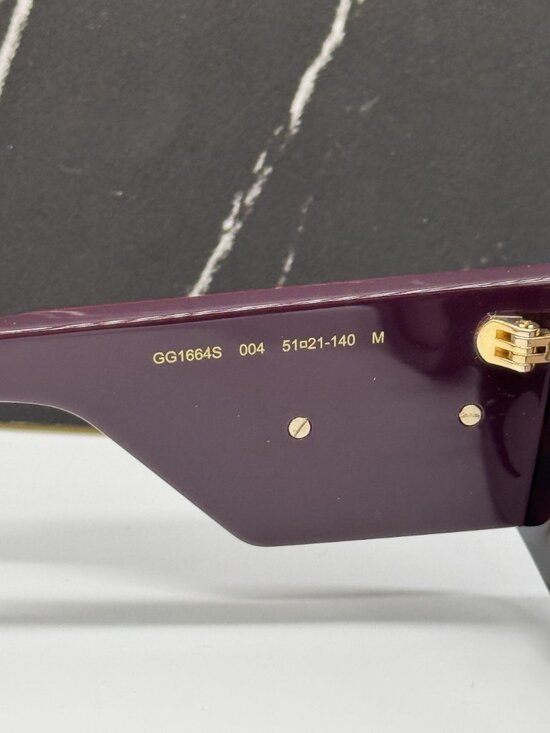NEW GUCCI GG1664S 004 SUNGLASSES HAVANA WOMEN EYEWEAR main image 6